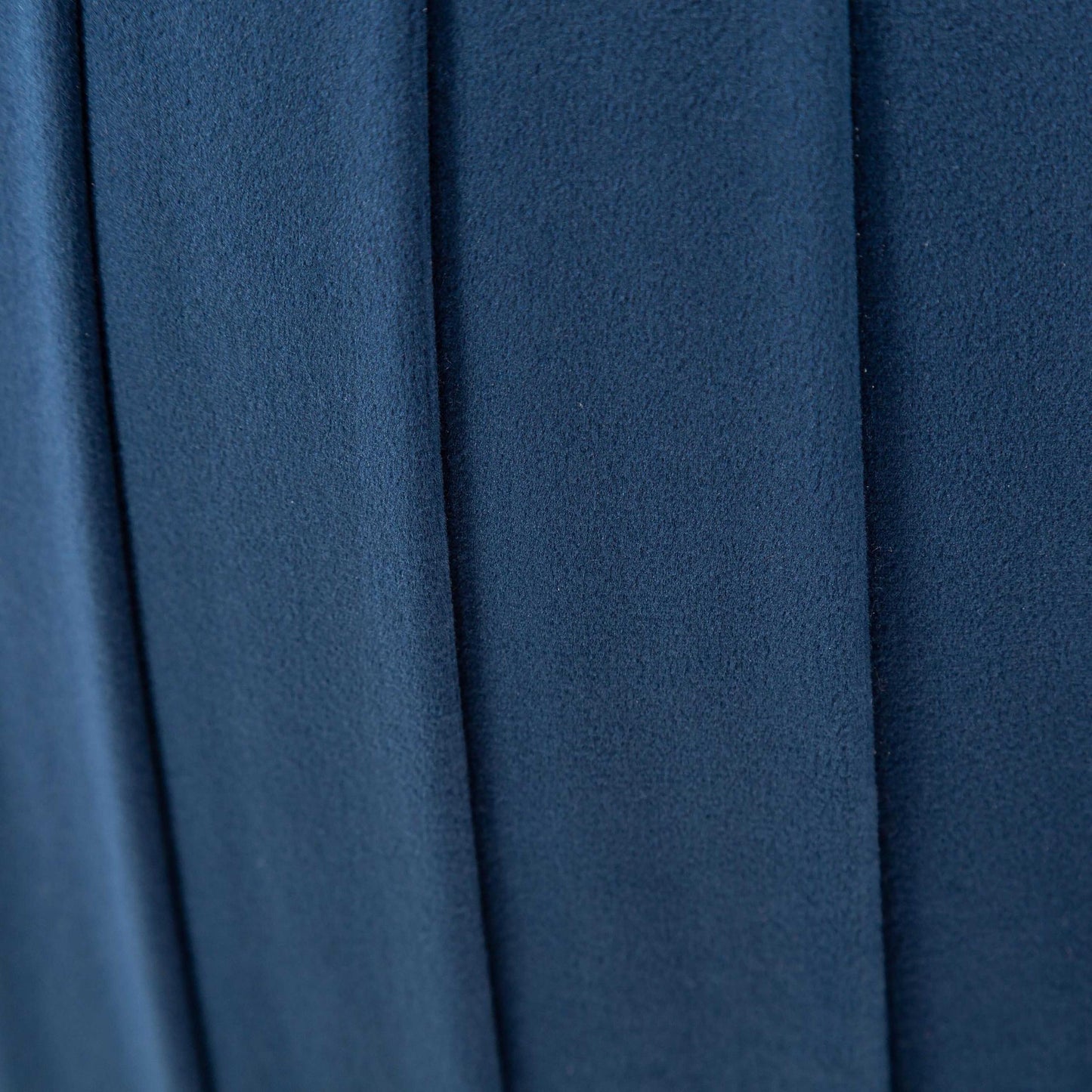 Fleur Navy Velvet Storage Ottoman