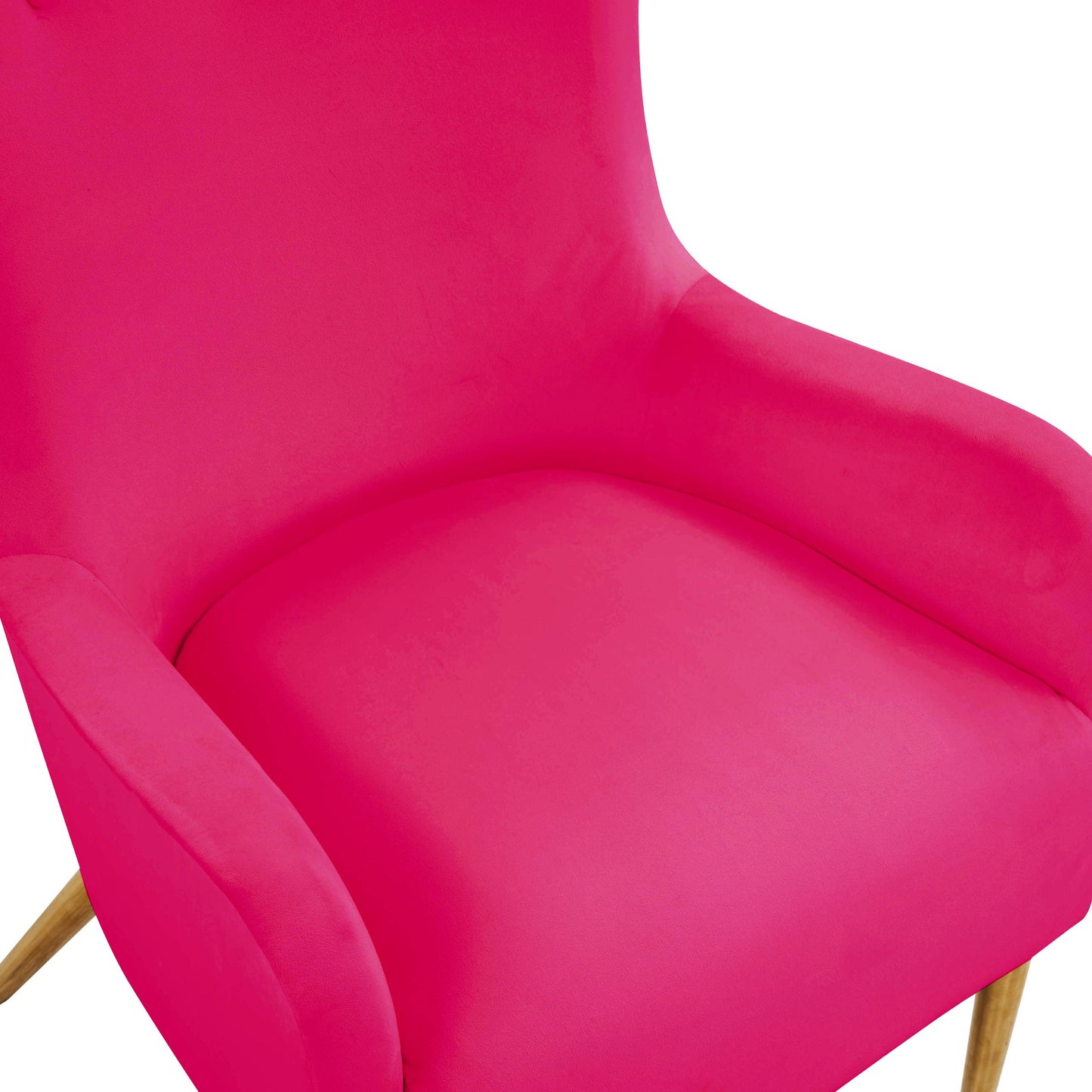 Ethan Hot Pink Velvet Tall Chair