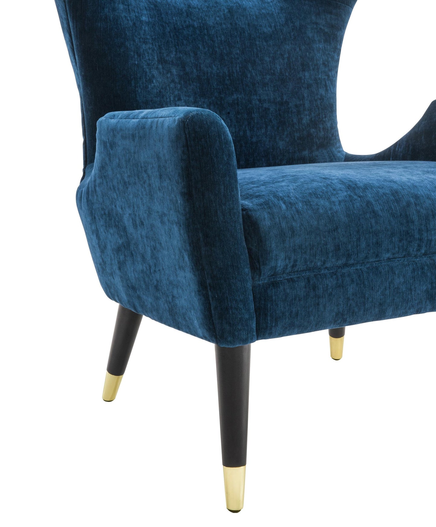 Logan Navy Velvet Chair