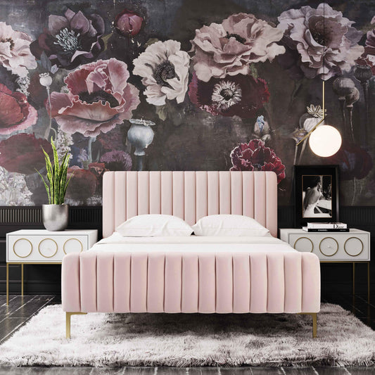 Angela Blush Bed in King