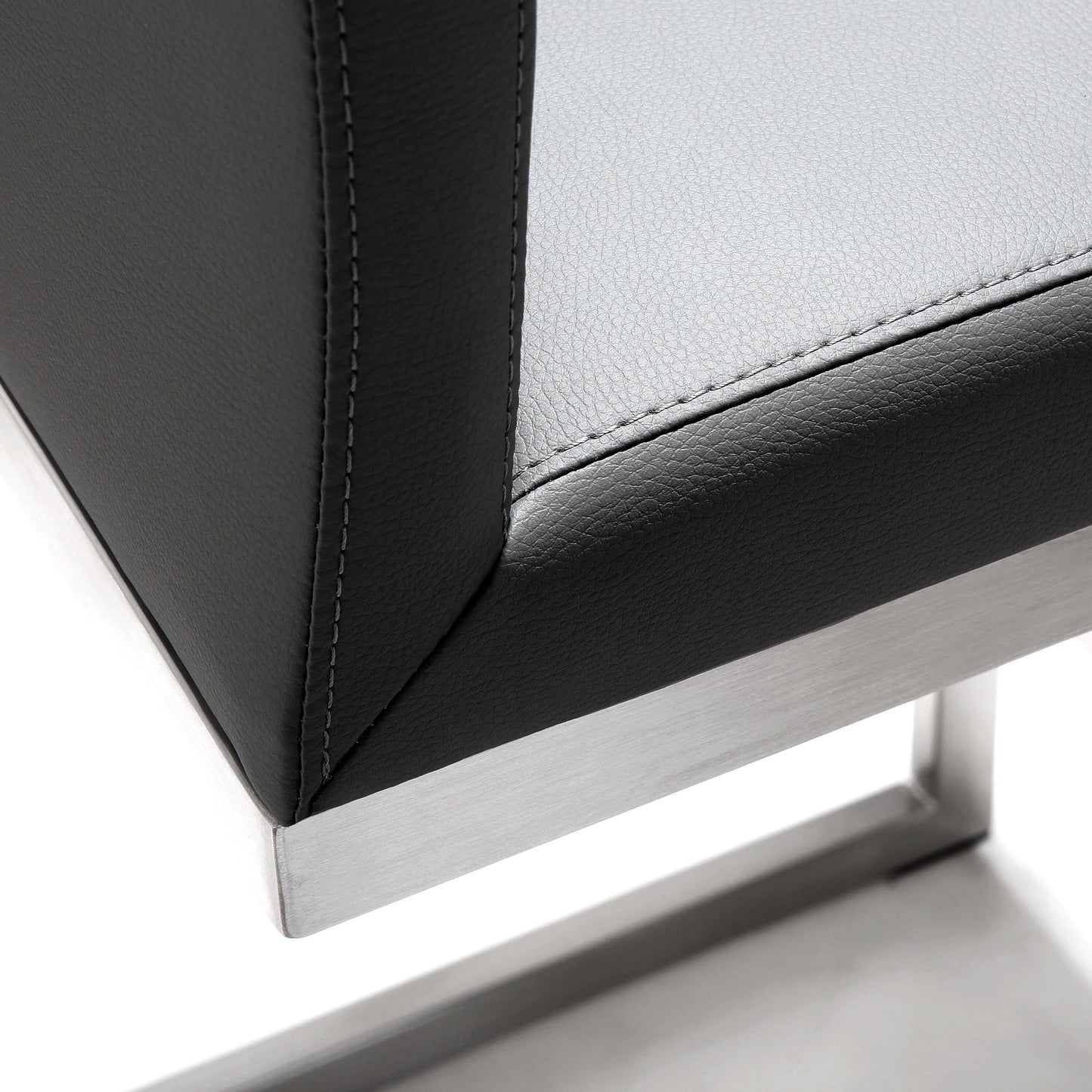 Parma Grey Steel Counter Stool (Set of 2)