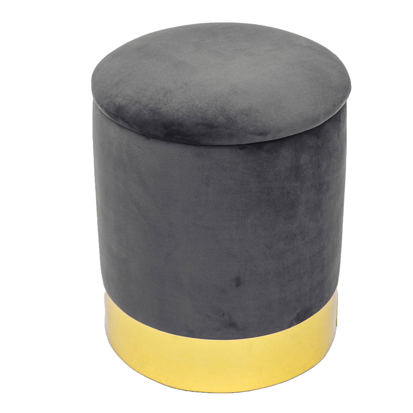 Pri Grey Storage Ottoman