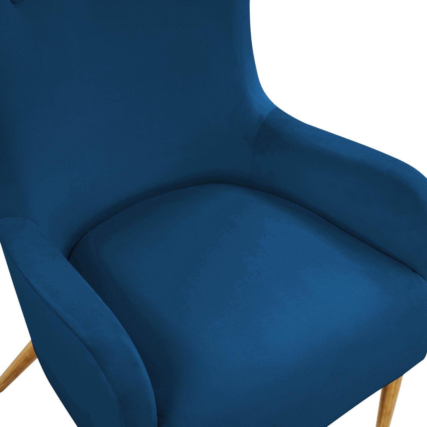 Ethan Navy Velvet Tall Chair