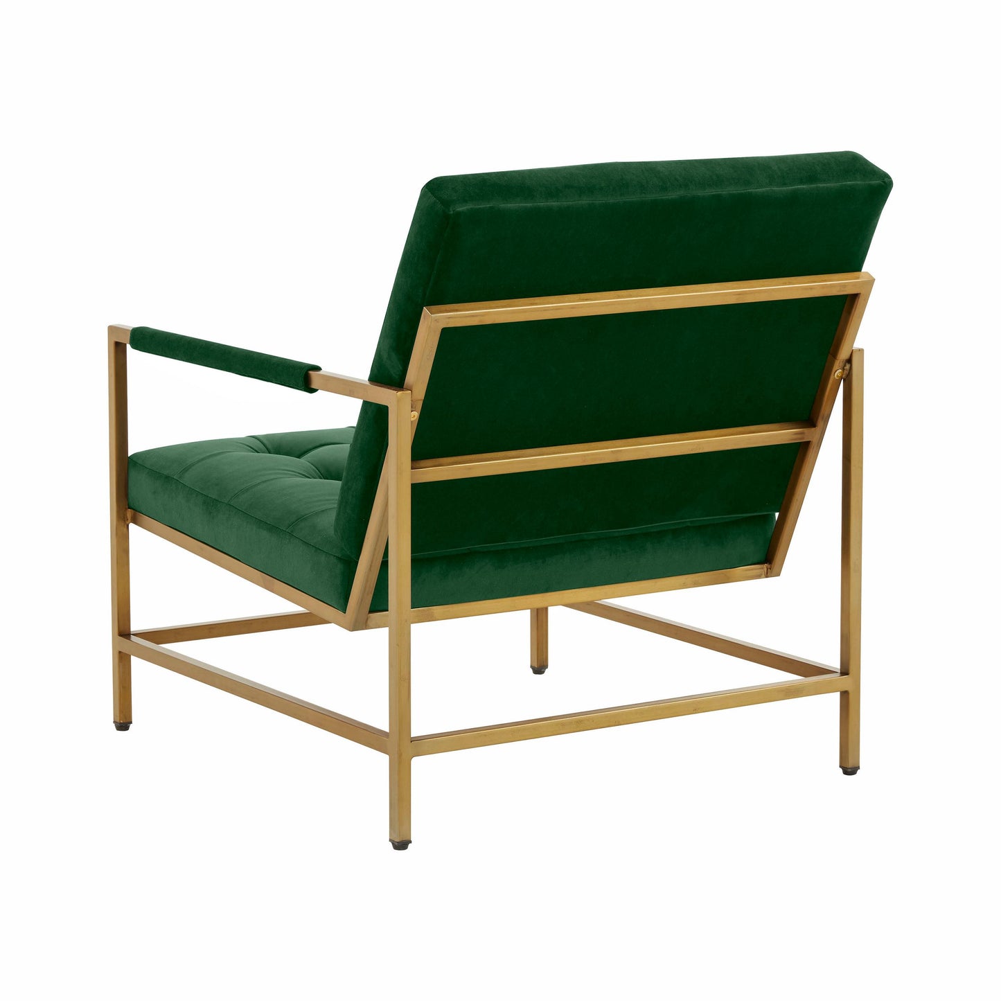 Van Emerald Green Velvet Accent Chair