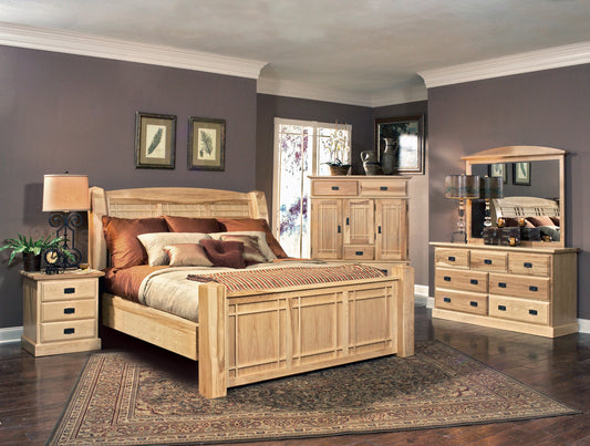 QUEEN ARCH PANEL BED