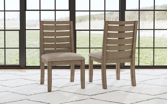 LADDERBACK UPH SEAT CHAIR