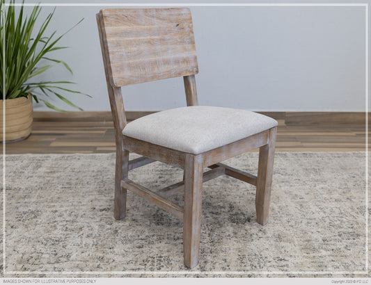 Upholstered Seat Wooden Chair