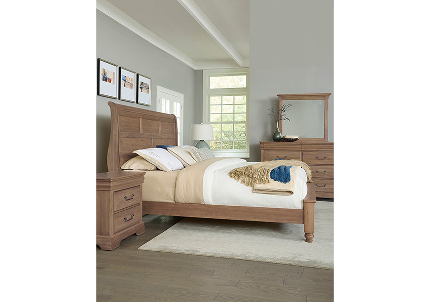SLEIGH BED