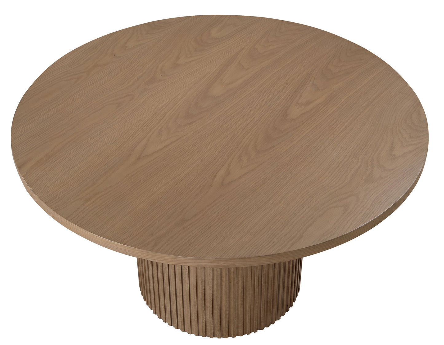 Colvin 52″ Round Dining Table, Toffee finish