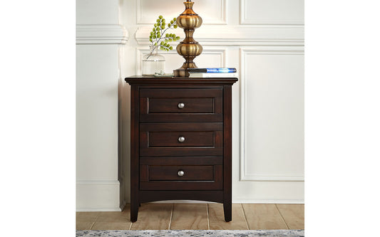 3-DRAWER NIGHTSTAND