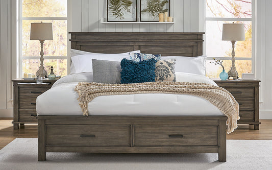 KING STORAGE BED