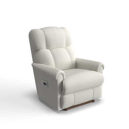 Pinnacle Power Rocking Recliner w/ Headrest & Lumbar