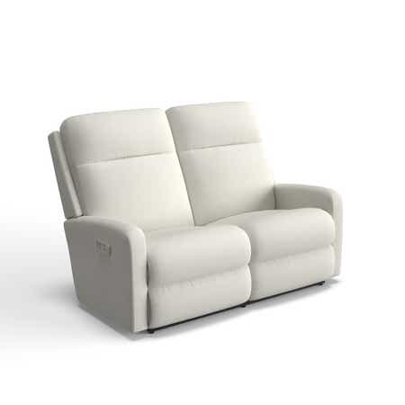 Finley Power Wall Reclining Loveseat w/ Headrest & Lumbar