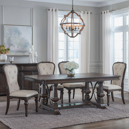 Provence Park - Opt 5 Piece Trestle Table Set