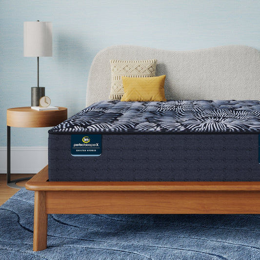 Serta Perfect Sleeper X Quilted Hybrid Mattress Cal King