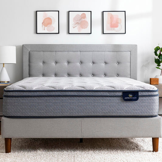Perfect Sleeper Charlotte 10.5 inch Plush Euro Top Mattress Full