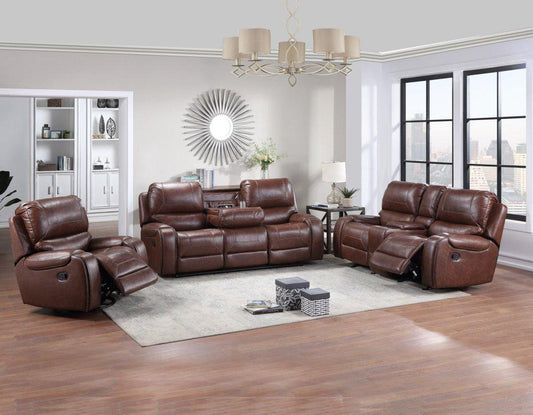 Keily 3 Piece Manual Motion Set (Sofa, Loveseat & Chair)
