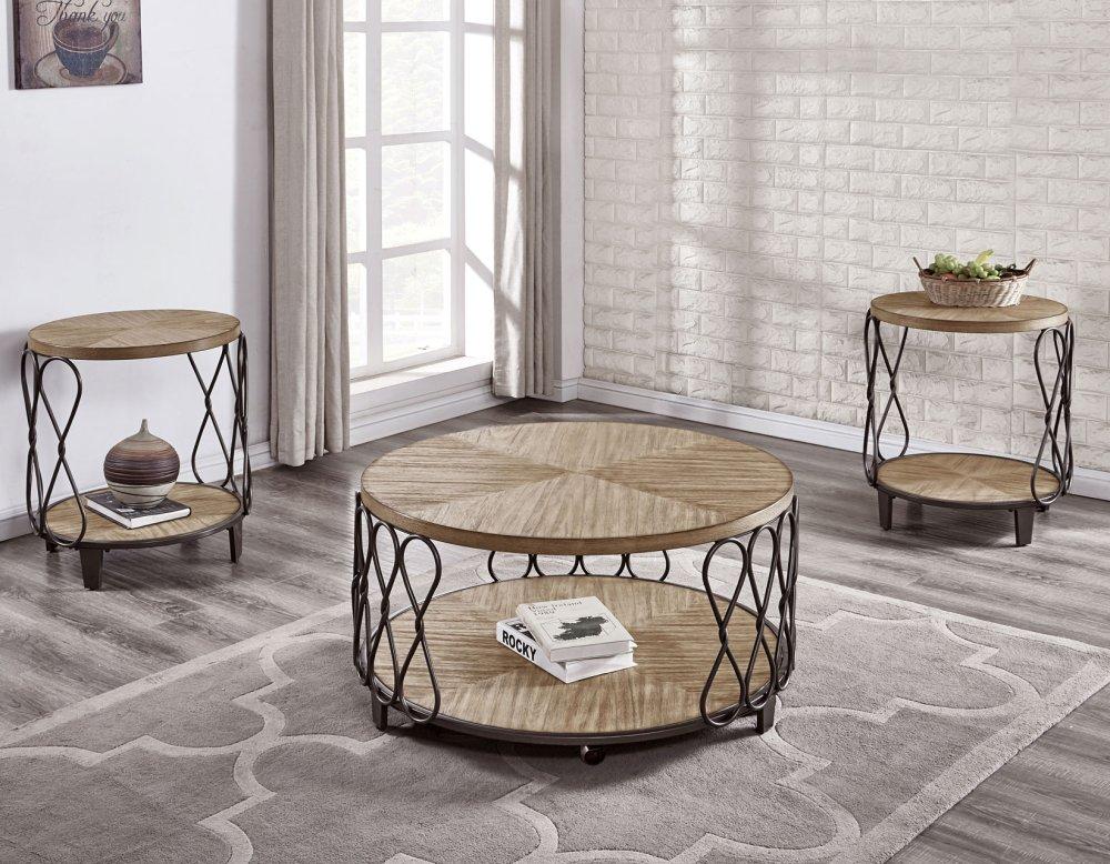 Belcourt 3-Piece Set(Cocktail & 2 End Tables)