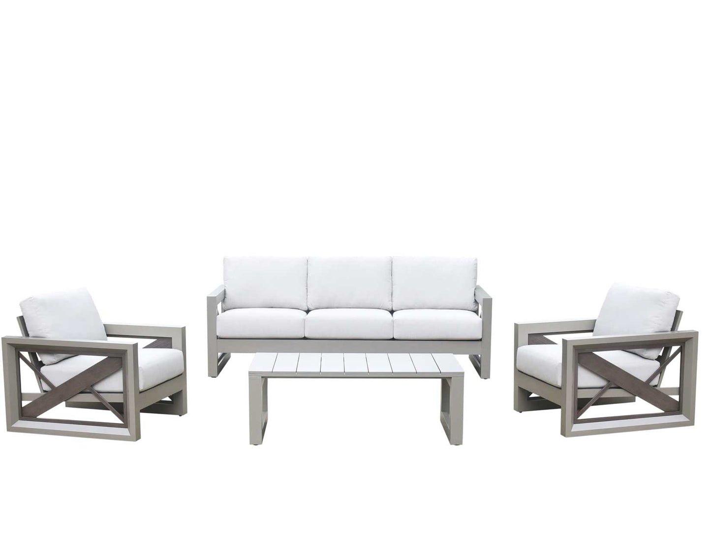 Dalilah Patio 4-Piece Lounge Set