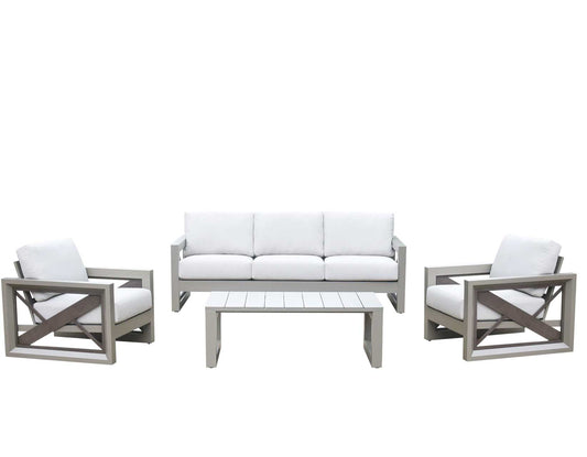 Dalilah Patio 4-Piece Lounge Set