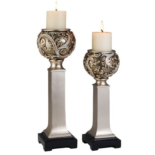 Estelle-Candle Holder Set (4/Box)