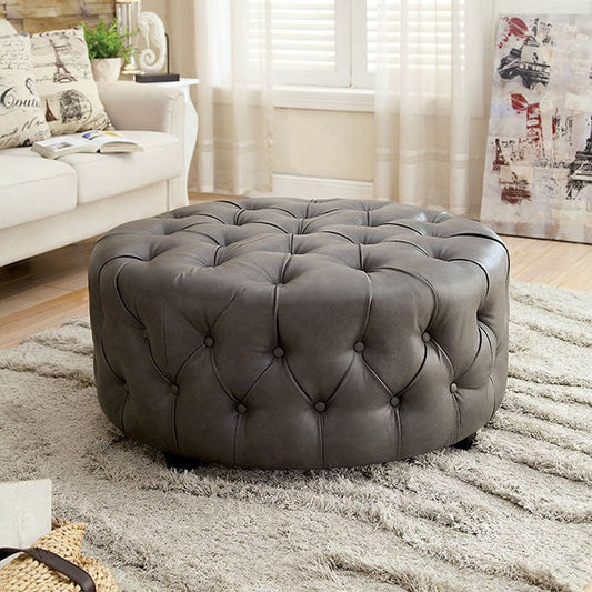 Latoya-Round Ottoman