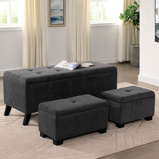 Clio-Storage Bench w/ Ottoman