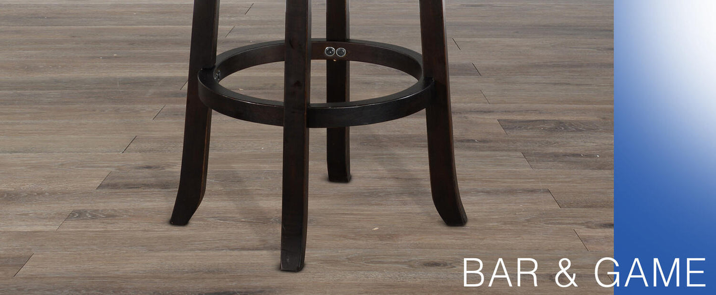 24"H Swivel Barstool