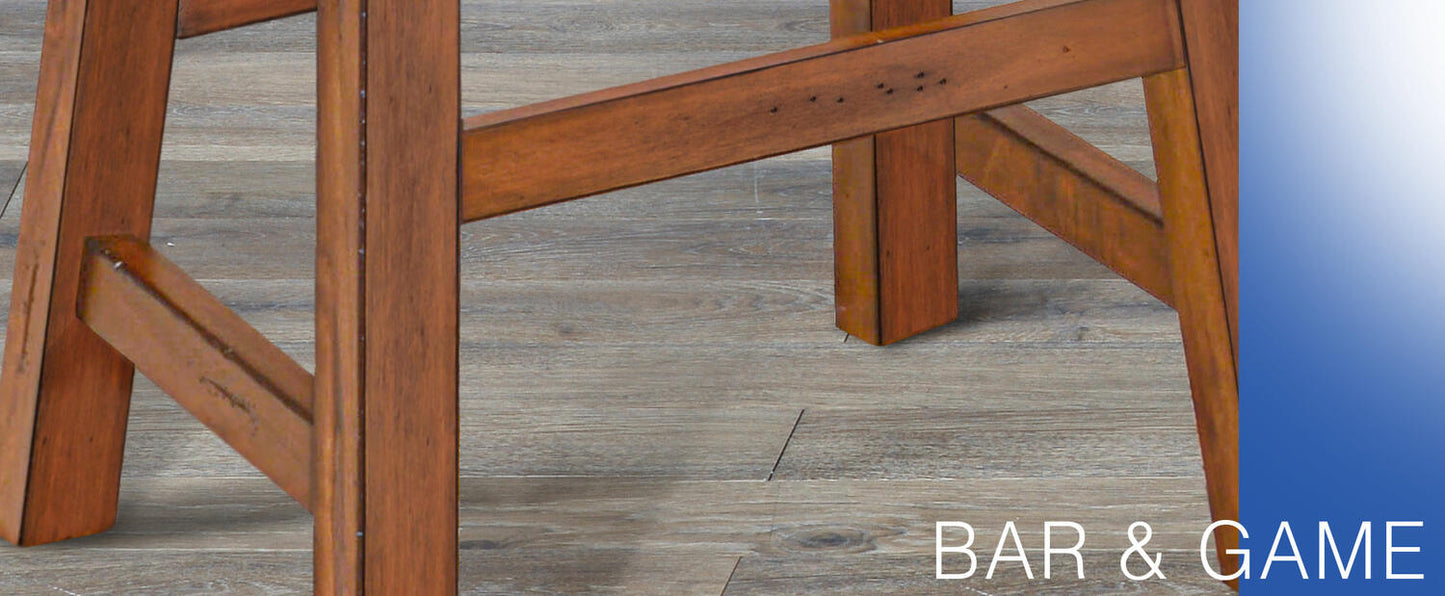 30"H Sedona Saddle Seat Stool