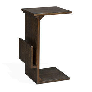Chairside Table w/ Magazine Rack