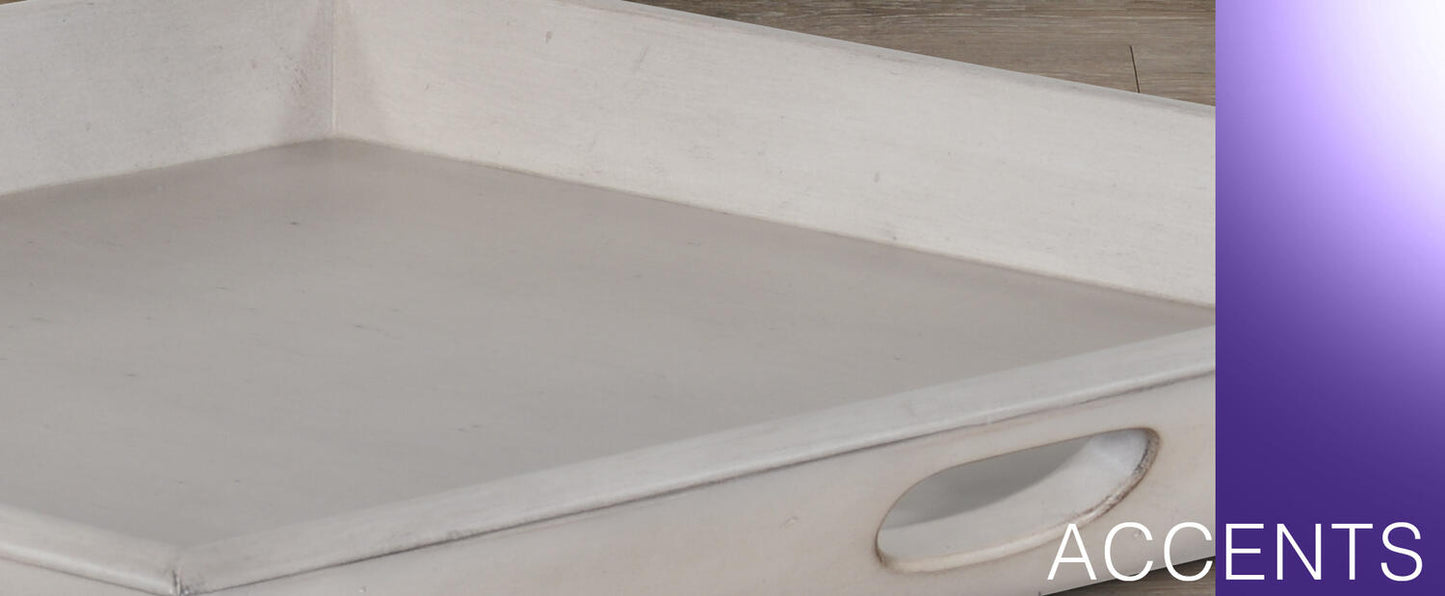 Westwood Taupe Ottoman Tray