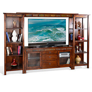 Santa Fe 108 W Entertainment Wall