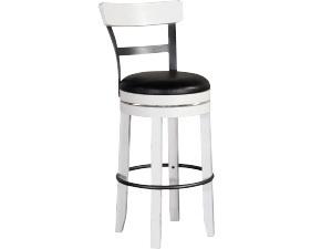 30"H Barstool w/ Back & Swivel