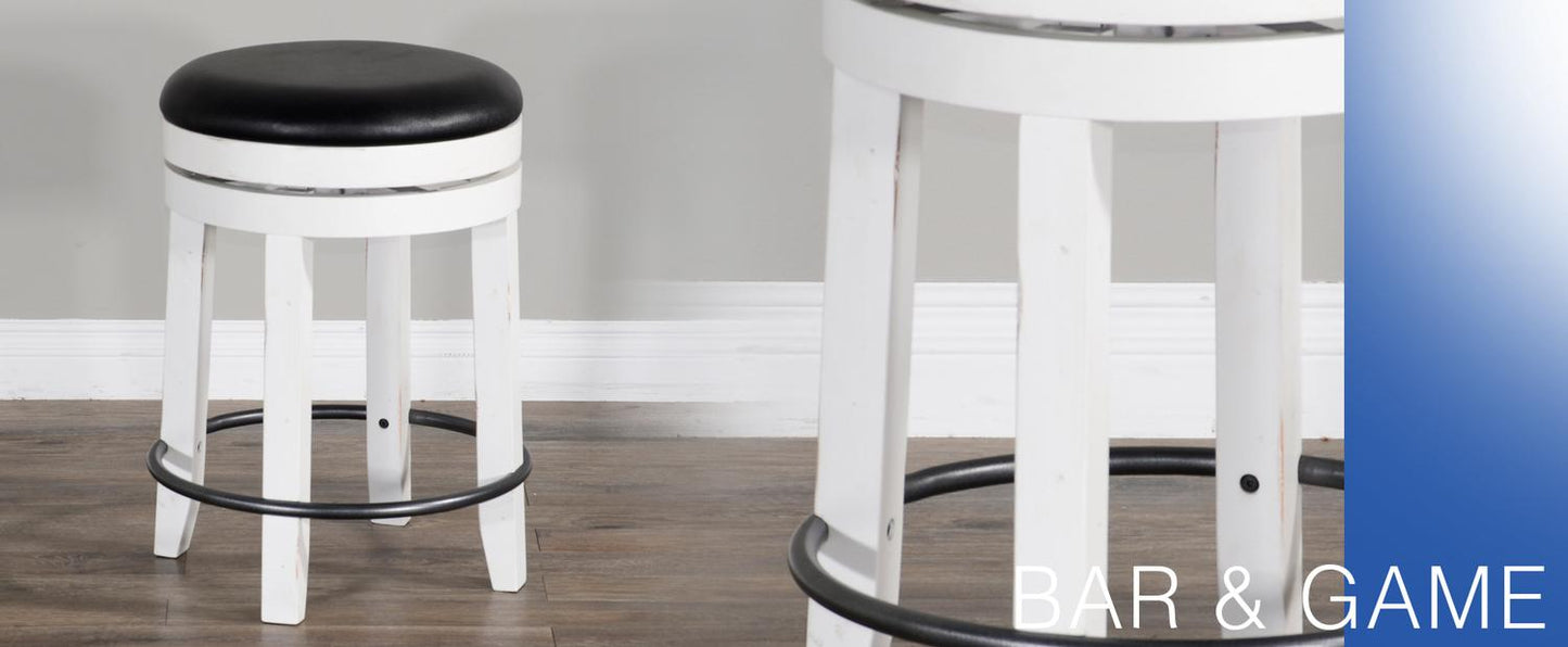 24"H Swivel Stool