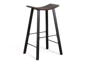 30 H Stool, Wood Seat