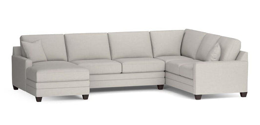 Carolina Thin Track Arm U-Shaped Sectional