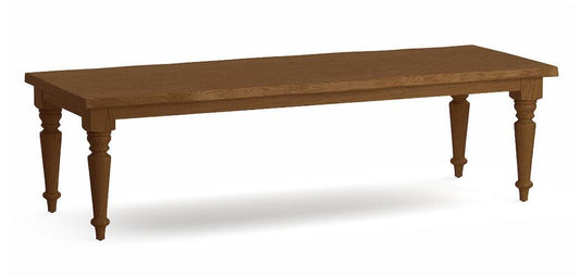 Farmhouse Oak Live Edge Dining Table