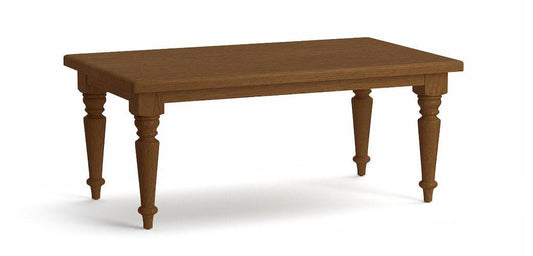 Farmhouse Oak Leg Dining Table