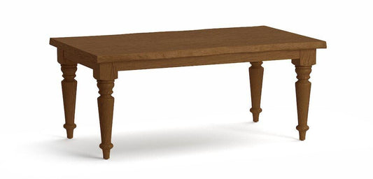 Farmhouse Oak Live Edge Dining Table