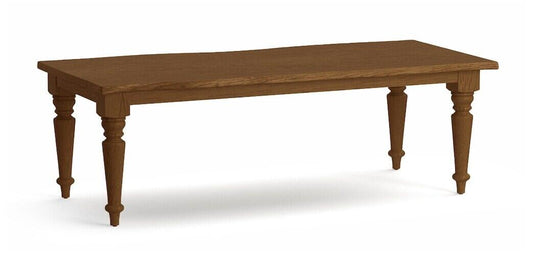 Farmhouse Oak Live Edge Dining Table