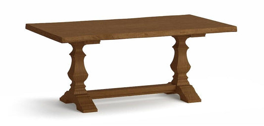 Harvest Oak Live Edge Dining Table