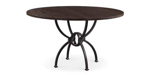 Atlas Oak Round Table