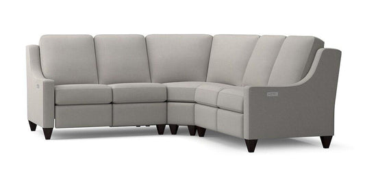 Motion Reclining Fabric L Sectional