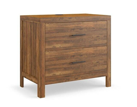 Midtown Maple Charging Nightstand