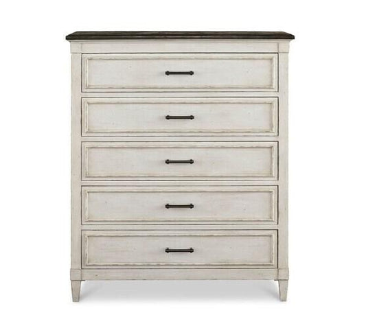 Bella Stone Top 5 Drawer Chest