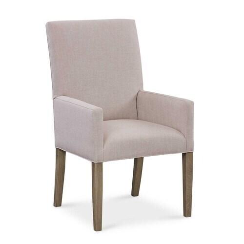 Abbot Oak Track Arm Chair