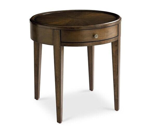 Palisades Round Lamp Table