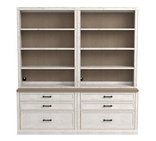 Bella 80" Library Bookcase