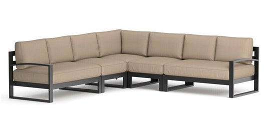 Bonavista 5 Pc Arched Arm L-Sectional