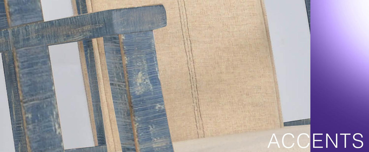 Ocean Blue Rocker, Cushion Seat & Back